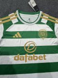 26/27 Celtic Home Football Team Fan  Commemorative Edition Uniform