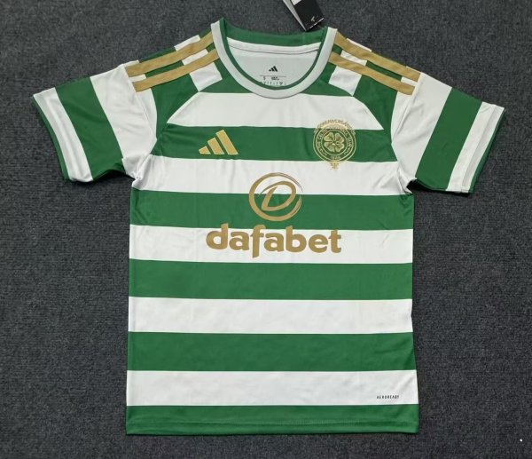 26/27 Celtic Home Football Team Fan Commemorative Edition Uniform