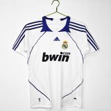 2007-08 season RMA Real Madrid Home Retro Jerseys soccer strip