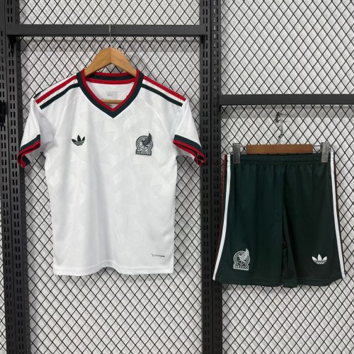 26/27 Mexico Away Kids   Soccer Jersey