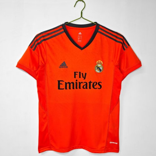 2013-14 season RMA Real Madrid 2nd Away Retro Jerseys soccer strip