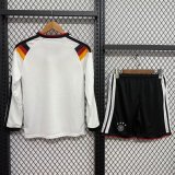 25/26 Germany Home Kids Soccer Jersey#带四星 loog sleeves