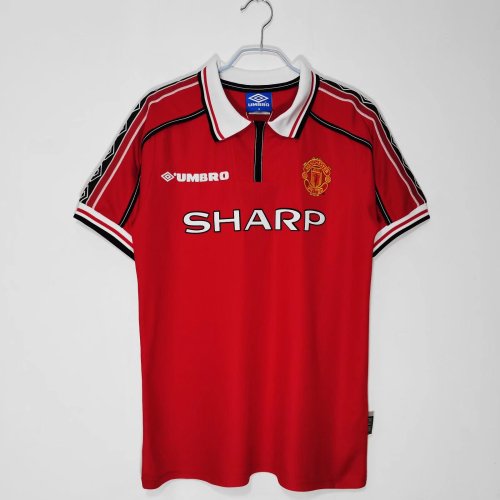 1998/99 season Man Utd  Home  Retro Jerseys  jersey