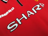 1998/99 season Man Utd  Home  Retro Jerseys  jersey