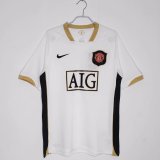 2006/2007 season  Man Utd Home Retro Soccer Jersey