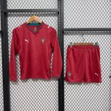 26/27 Portugal Home Kids Soccer Jersey