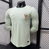 2026 France Away Player Version Long Soccer Jersey