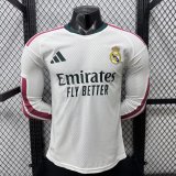 2026 /27 RMA Real Madrid  Home  long sleeves Player Version Soccer Jersey
