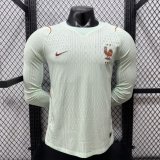 2026 France Away Player Version Long Soccer Jersey