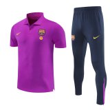 26/27 BAR Royal violet polo shirts pants suit