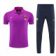 26/27 BAR Royal violet polo shirts pants suit