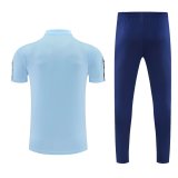 26/27 Man City caeruleus  polo shirts pants suit