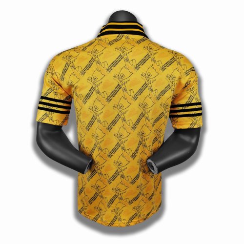 1994/96 season LIV 2nd Away yellow  Retro Soccer Jersey
