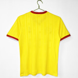 1985/86 season LIV 2nd Away yellow  Retro Soccer Jersey