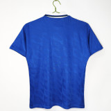 1992 Season Brazil  Blue Retro Soccer Jersey