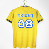 2008 Season West Ham Away yellow Retro Soccer Jersey