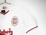 1996/97 season LIV white Retro Soccer Jersey