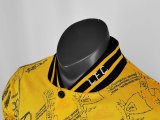 1994/96 season LIV 2nd Away yellow  Retro Soccer Jersey