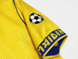 2008 Season West Ham Away yellow Retro Soccer Jersey