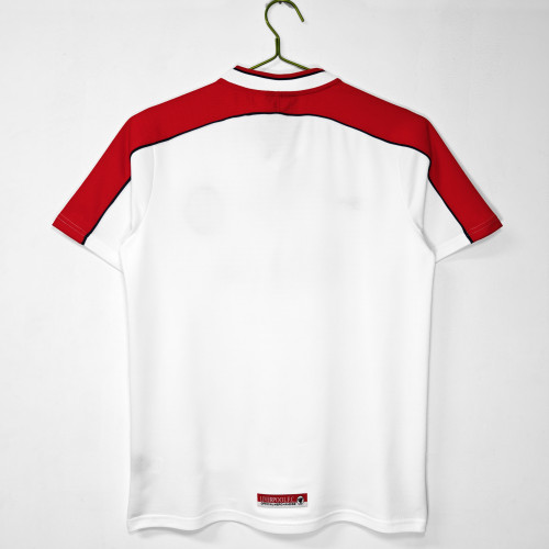 1998 season LIV Away white Retro Soccer Jersey