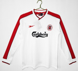 1998 season LIV Away white Retro Soccer Jersey