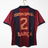2000/01 Season BAR Home  Retro Soccer Jersey