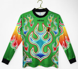 1998 Season Japan  Goalkeeper Long sleeves  Retro Soccer Jersey