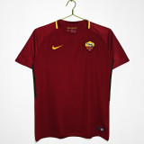 2017/18 season Roma Home Retro Soccer Jersey