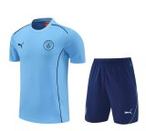 25/26 Man City  Blue Training Short Suit