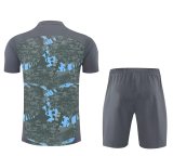 25/26 Man City Grey Training Short Suit