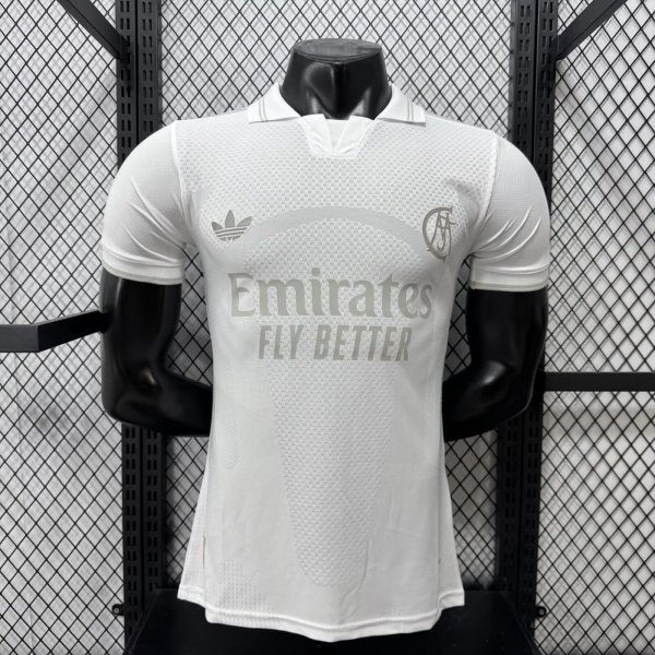 RMA Real Madrid's 125th Anniversary Edition of La Liga Player Version Soccer Jersey