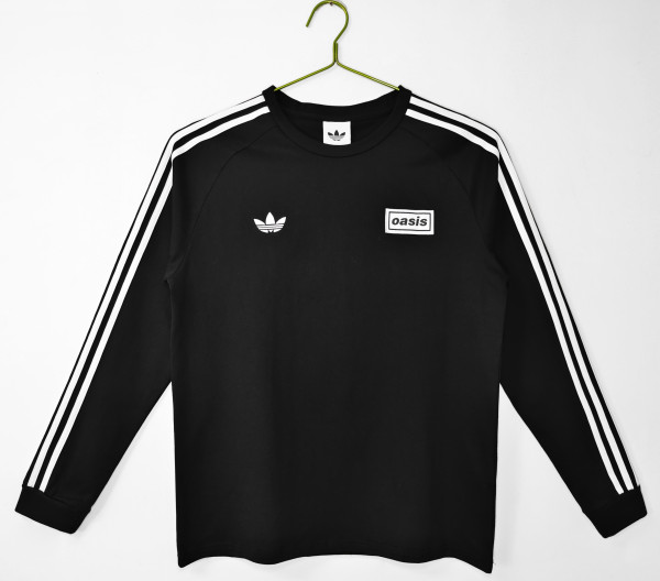 25 Adidas x Oasis Touring Flamebird Sports Sweatshirt - Black