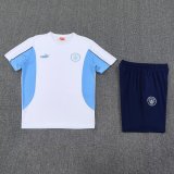 25/26 Man City white Training Short Suit