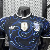 26 Argentina Away  Player Version Soccer Jersey