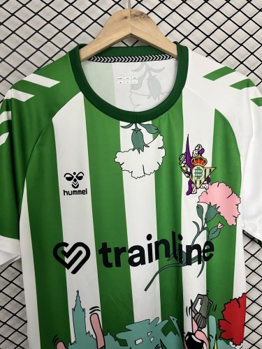 25/26 Real Betis Spring Team Edition  Player Version Soccer Jersey