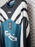 1996/1997 LIV  Long Sleeve Retro Soccer Jersey