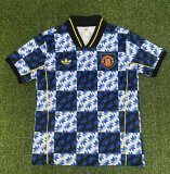 25/26 Man Utd Vintage-style Grid Special Edition  Fans  jersey