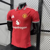 2026  Man Utd  Home Player Version Soccer Jersey