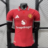 2026  Man Utd  Home Player Version Soccer Jersey