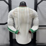 2026 Algeria Home Long sleeves  Player Version Soccer Jersey