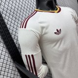 2026 Spain Away Player Version Long Sleeve Soccer Jersey