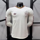 2026 Spain Away Player Version Long Sleeve Soccer Jersey