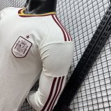 2026 Spain Away Player Version Long Sleeve Soccer Jersey