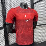 2026 Turkey Home  Player Version Soccer Jersey