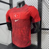 2026 Turkey Home  Player Version Soccer Jersey