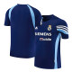 2003/04 RMA  Sapphire blue  Retro short-sleeved training shirt