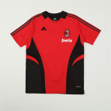 2008/09 ACM  red Retro short-sleeved training shirt