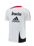 2007/08 ACM  white  Retro short-sleeved training shirt