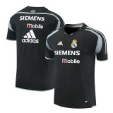2004/05 RMA black  Retro short-sleeved training shirt
