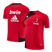 2007/08 ACM red Retro short-sleeved training shirt 2007/08 ACM red Retro short-sleeved training shirt
